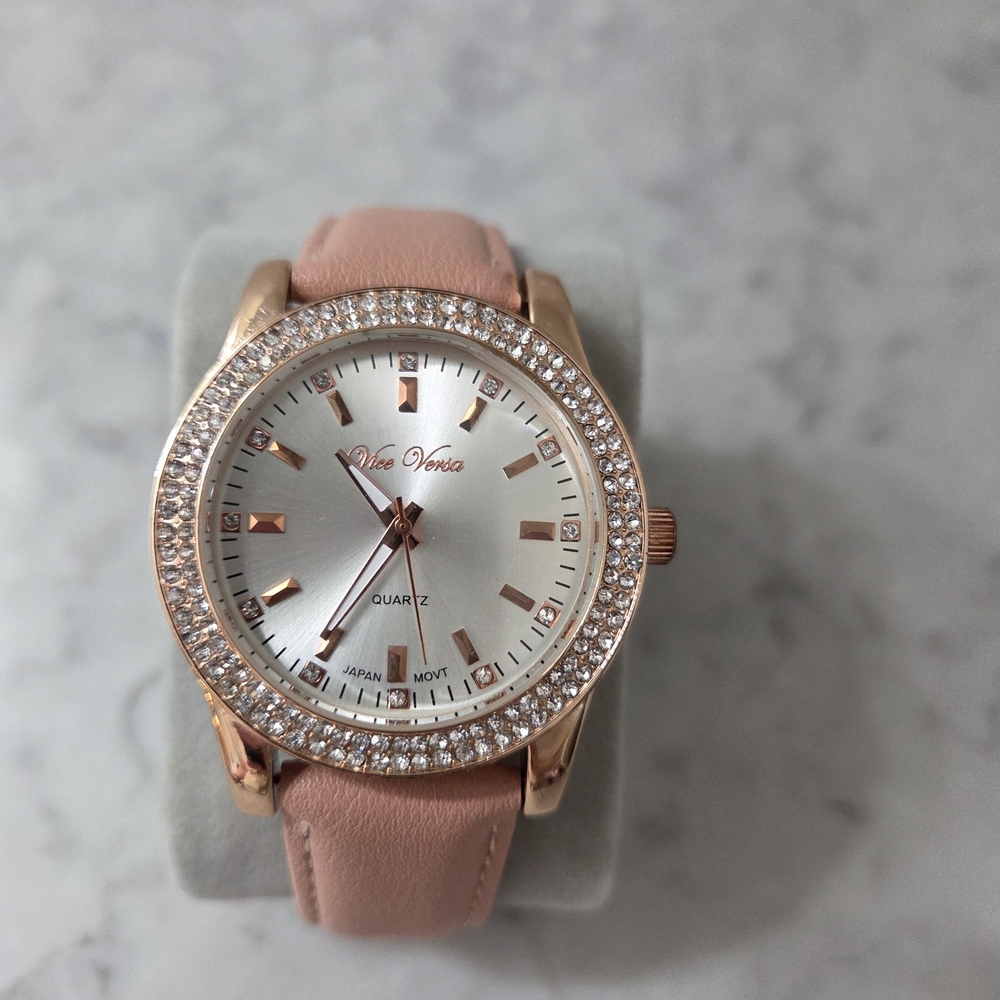 Pink Lily Viva Verso Rose Gold Watch